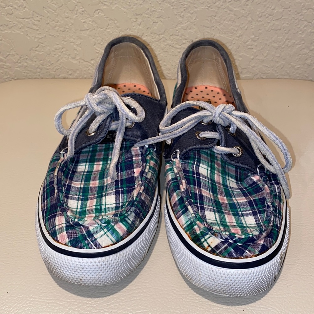 Sperry Top sider Plaid Boat Shoe Sneaker